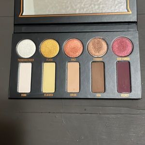 Lightly used, KVD MetalMatte Mini palette.